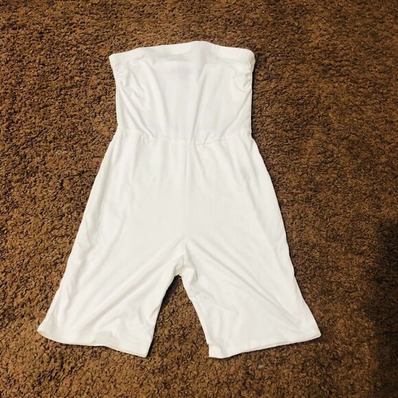 Love Cameron Strapless Romper Shorts One Piece Summer Casual Juniors' Medium - Picture 2 of 5